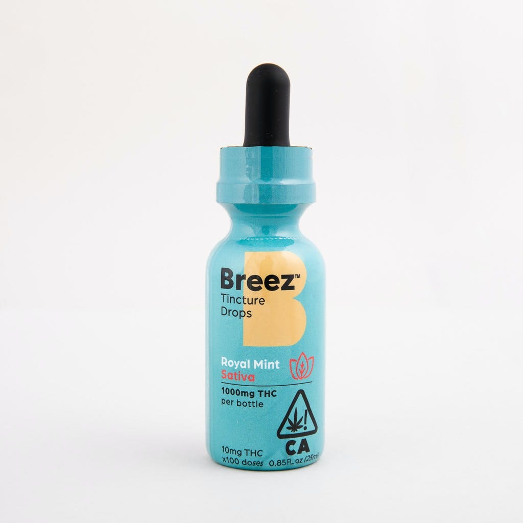 Breez Royal Mint Sativa Drops (Large) - Breez -  - $55 - Tinctures