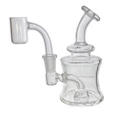 GG Water Pipes - Garrison Glass - 12" Silver Fumed Bong - $130 - Accessories