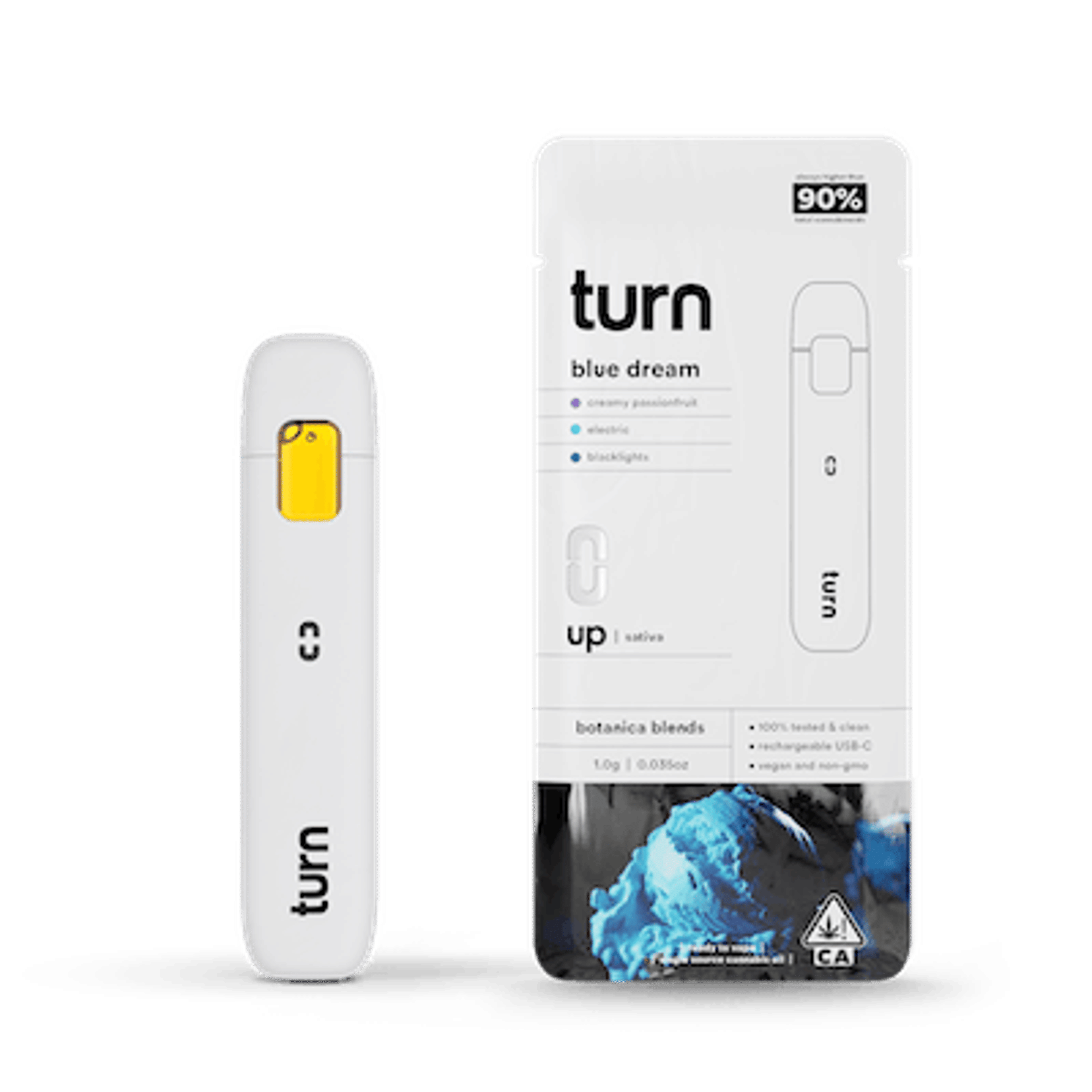 Turn Up Botanica Blends AIO | 1g - Blue Dream- Sativa - Turn - - $27 - All-In-Ones