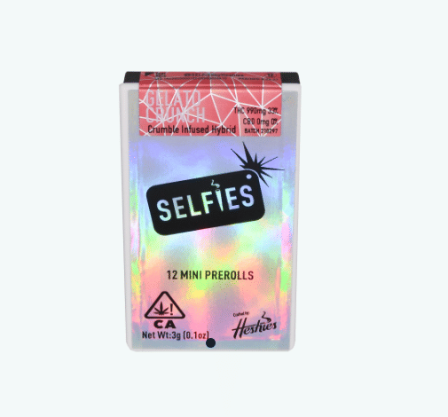 Gelato Crunch Infused Prerolls 12Pk - Selfies -  - $40 - Preroll