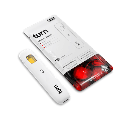 Cherry Bomb Botanica Blends Disposable - Turn Vape Pens : turn Cherry Bomb Botanica Blends Disposable - Turn Vape Pens : turn