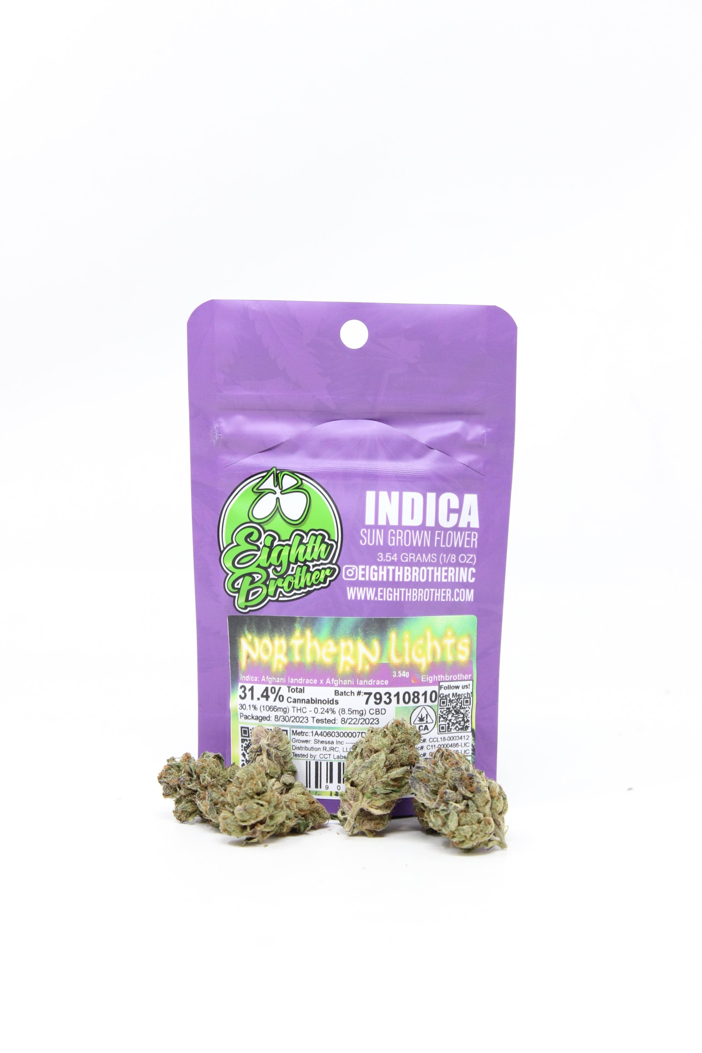 NORTHERN LIGHTS 3.5G - EIGHTH BROTHER -  - $7 - Flower