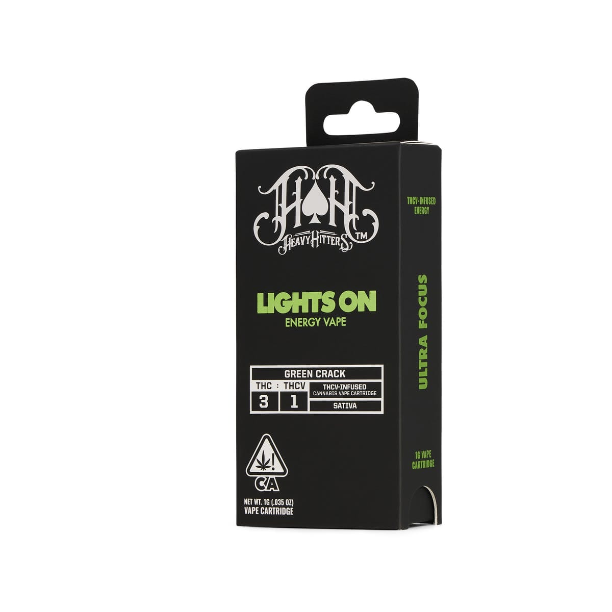 Cartridge - THCV Green Crack - Heavy Hitters - Full Gram - $65 - Cartridge