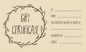 Gift Certificate - Sol de Mendocino - $100 - $100 - Gift Certificate