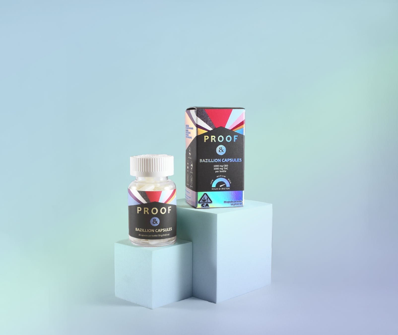 BAZILLION CAPSULES 30CT - PROOF -  - $53.50 - Edibles