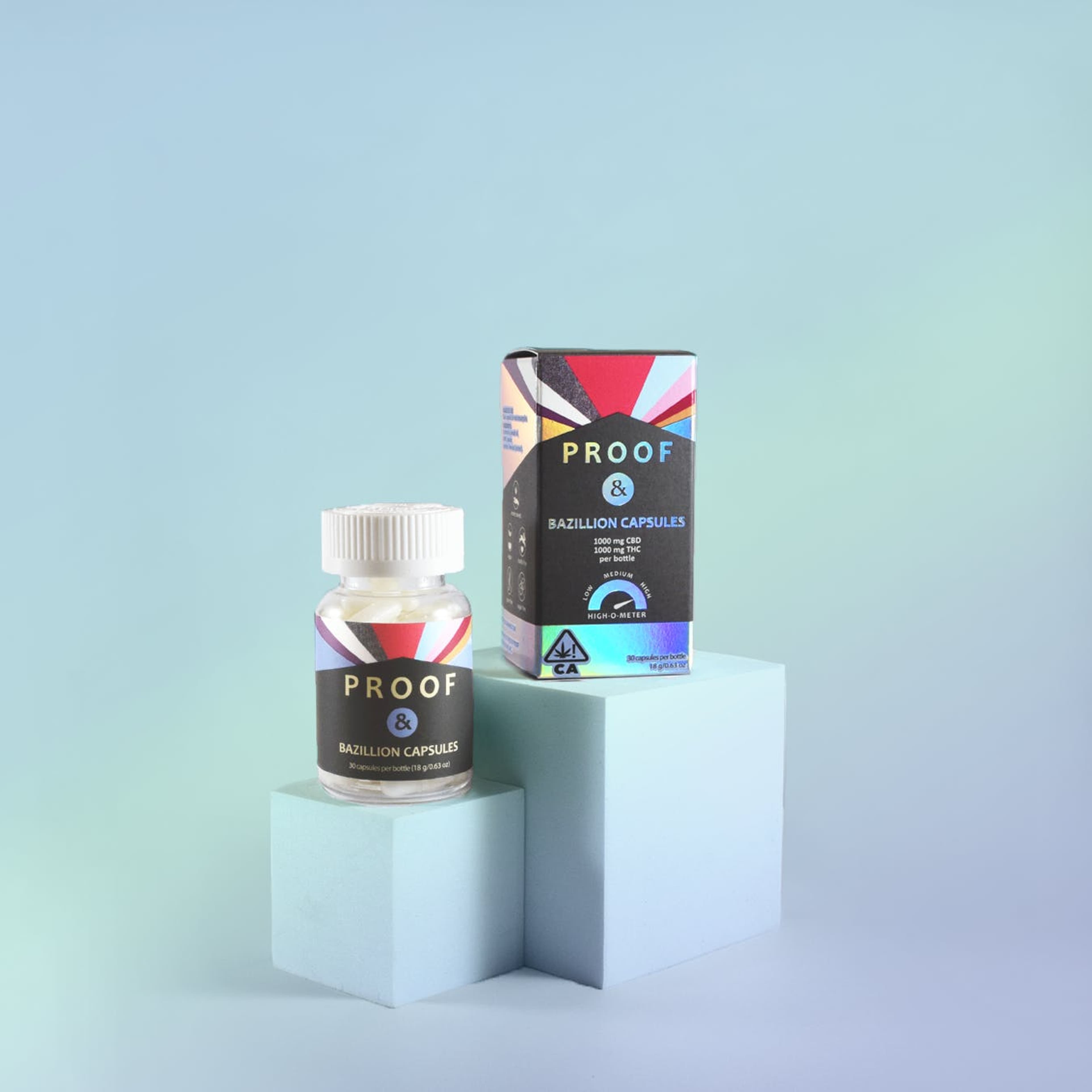 BAZILLION CAPSULES 30CT - PROOF - - $53.50 - Edibles