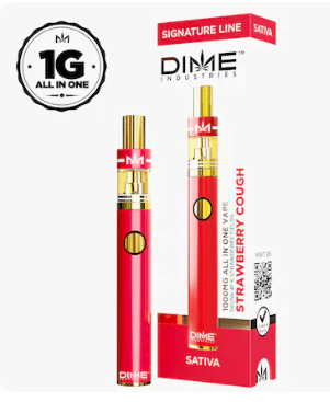 Strawberry Cough 1G All In One - Dime Industries -  - $21.36 - Cartridges