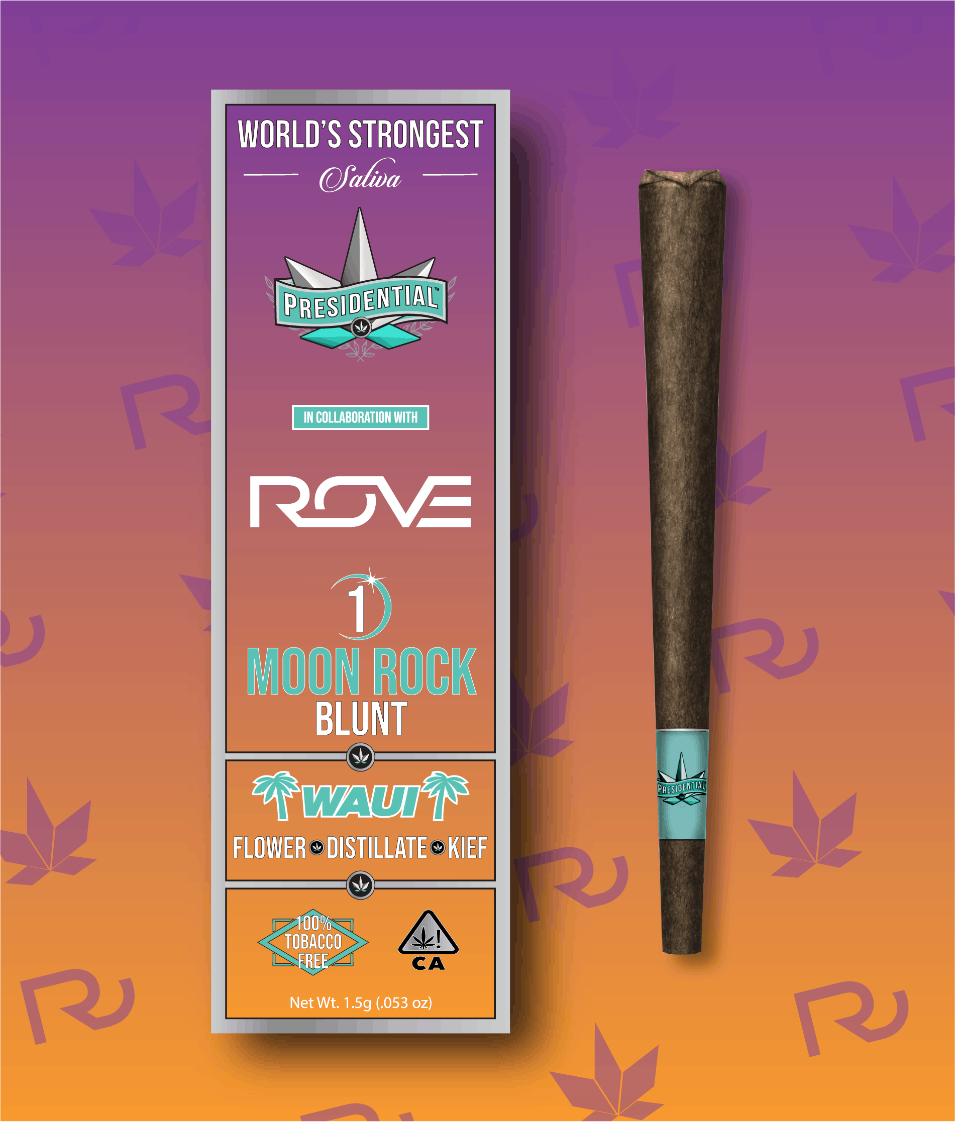 WAUI BLUNT - PRESIDENTIAL -  - $19.25 - Pre-Rolls