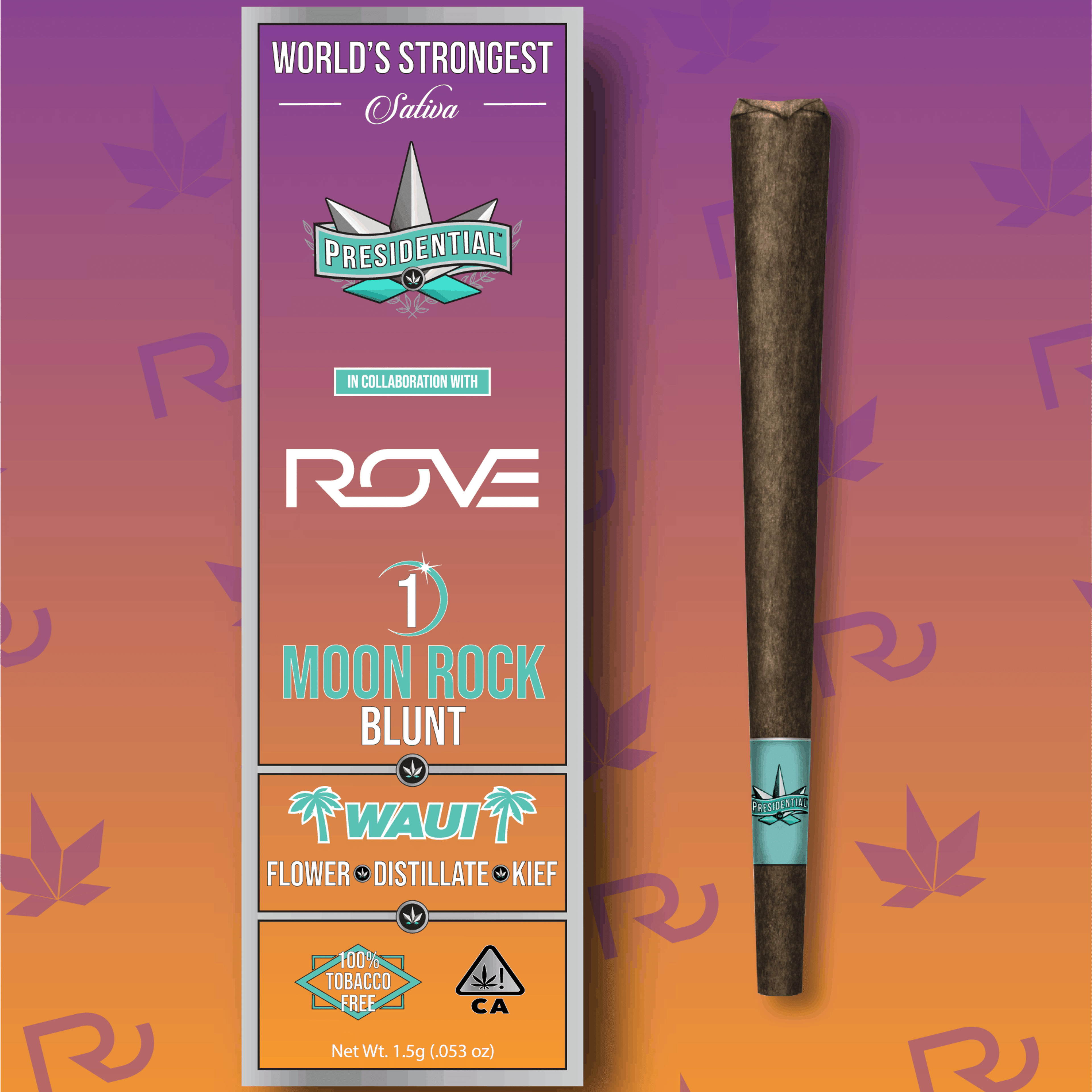 WAUI BLUNT - PRESIDENTIAL - - $19.25 - Pre-Rolls