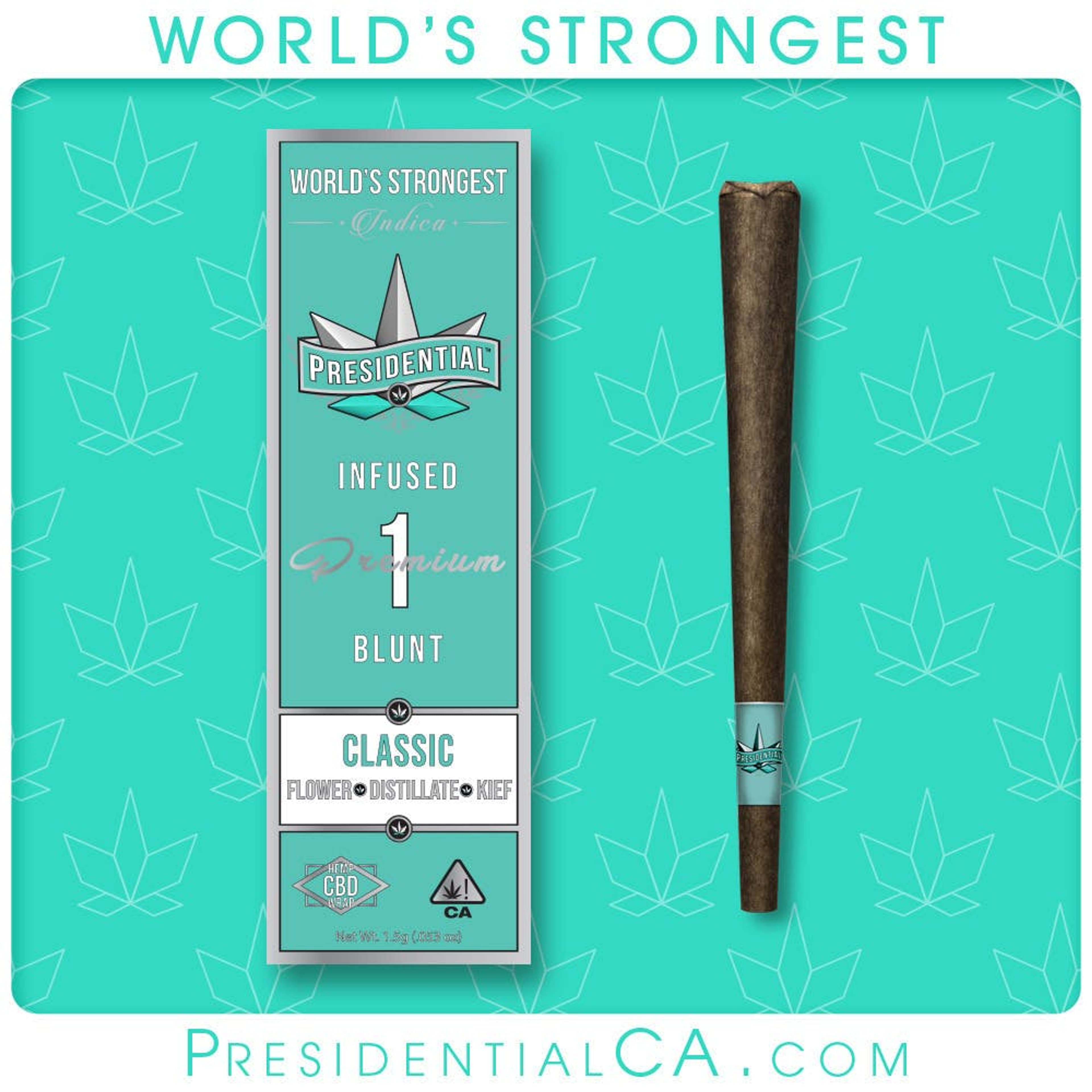 CLASSIC BLUNT - PRESIDENTIAL - - $19.25 - Pre-Rolls