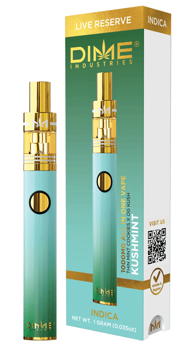 Kushmint Live Reserve 1000mg All in One Device - Dime Industries -  - $36 - Vapes