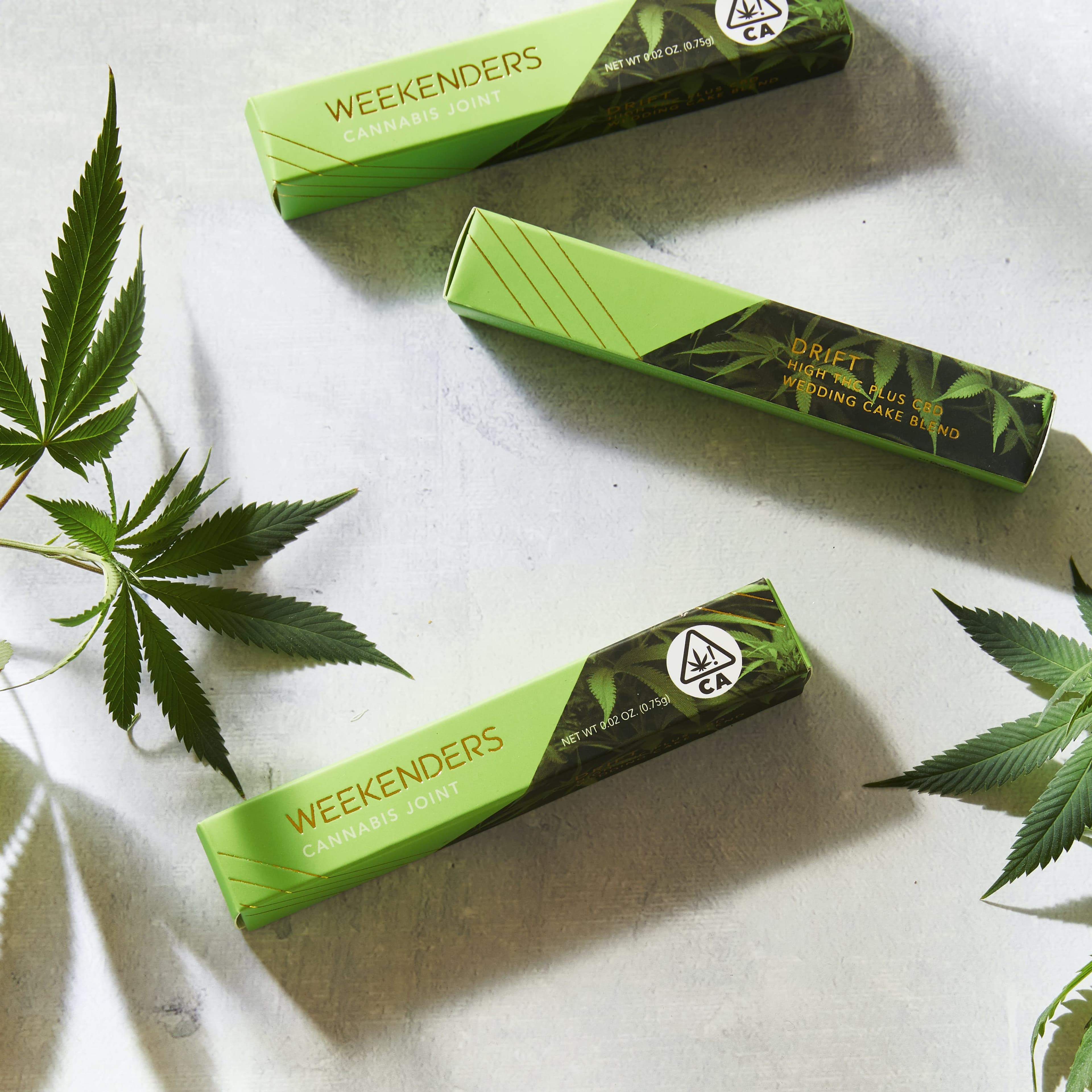 Drift | BBCupcake x Gush Mints | 3:1 THC:CBD Pre Roll - 1g - Weekenders - - $15 - Pre-Rolls