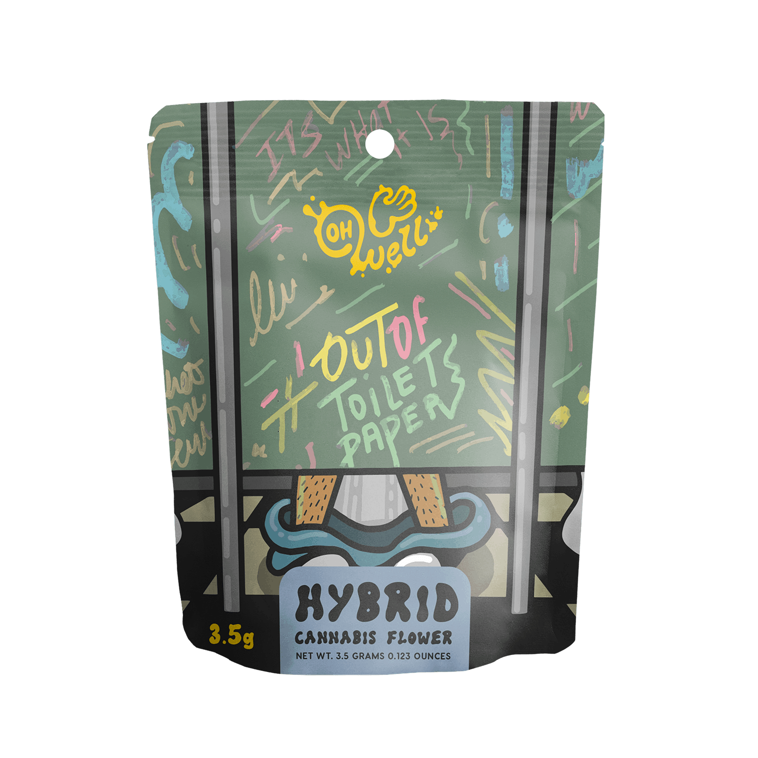 OUT OF TOLIET PAPER 3.5G - OH WELL -  - $8.60 - Flower