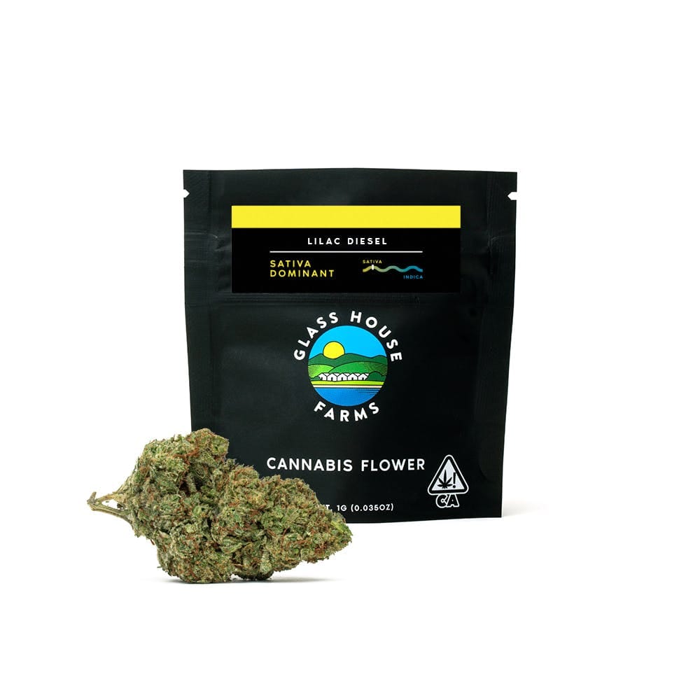 Lilac Diesel - Flower - Glass House Farms - Gram - $9.99 - Flower
