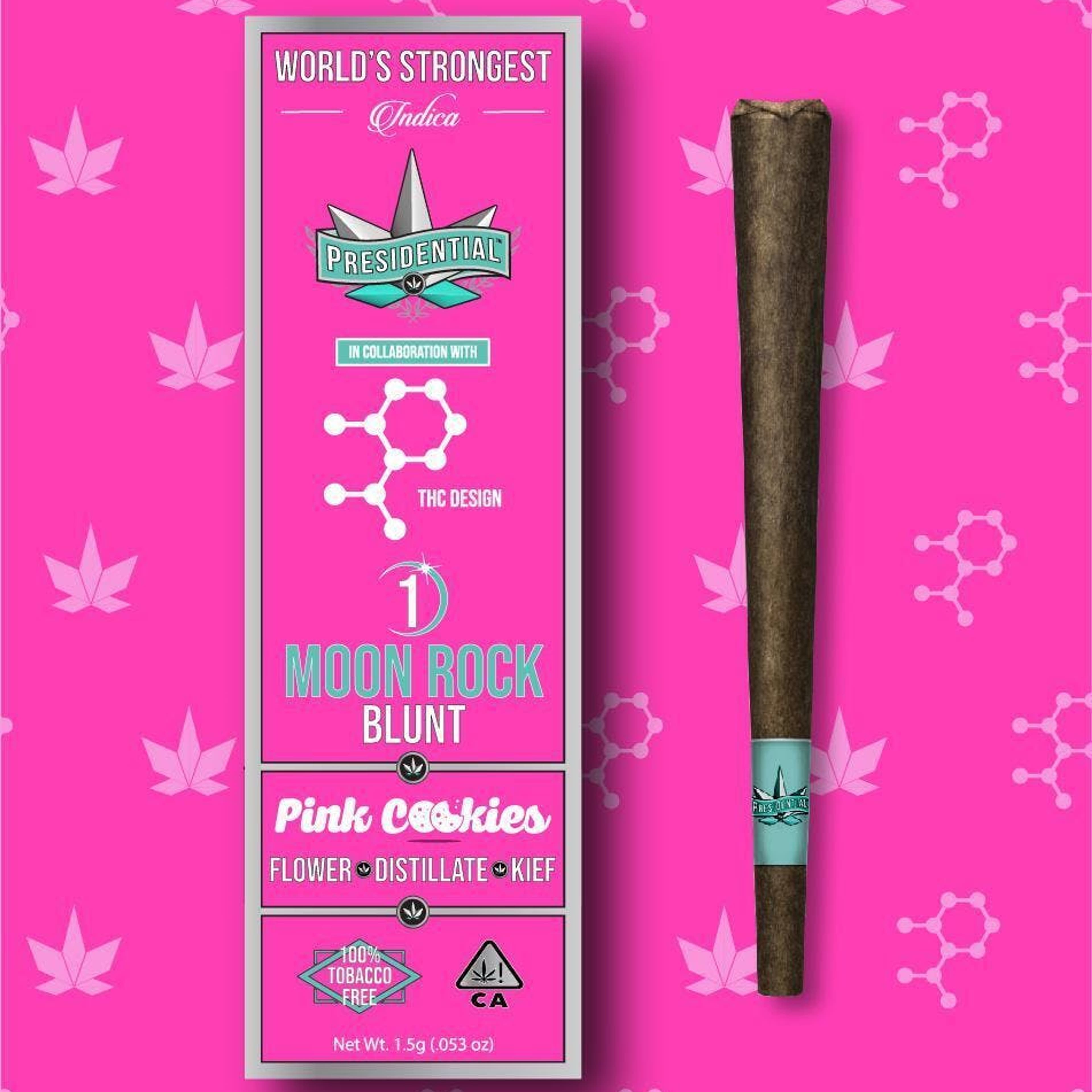 PINK COOKIES BLUNT 1.5G - PRESIDENTIAL - - $19.25 - Pre-Rolls