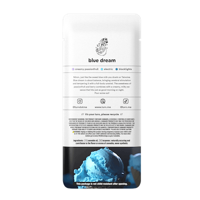 Turn Up Botanica Blends  AIO | 1g - Blue Dream- Sativa - Turn -  - $27 - All-In-Ones