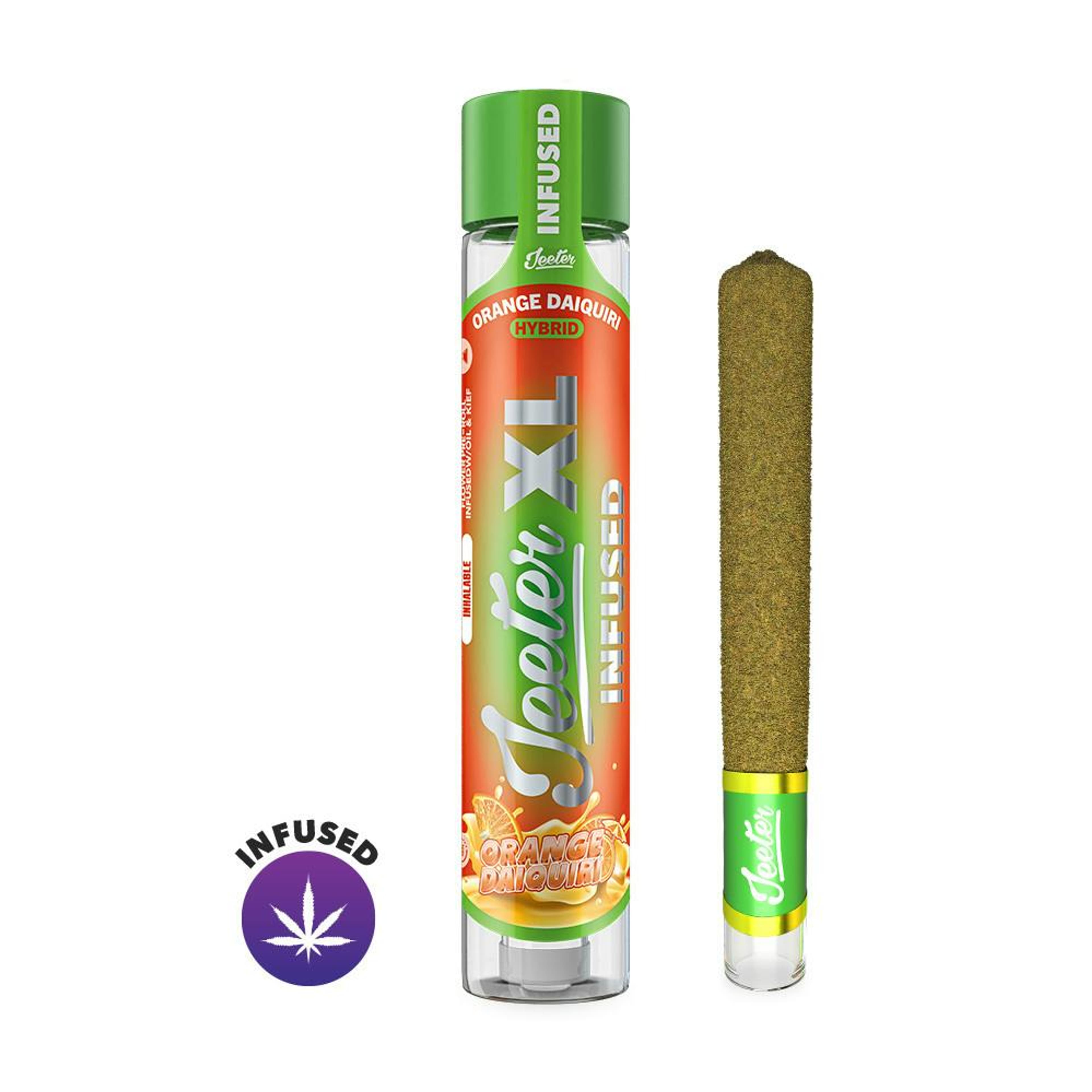 Jeeter XL | 2g - Orange Daiquiri - INFUSED Pre-Roll - Hybrid - Jeeter - - $31 - Pre-Rolls