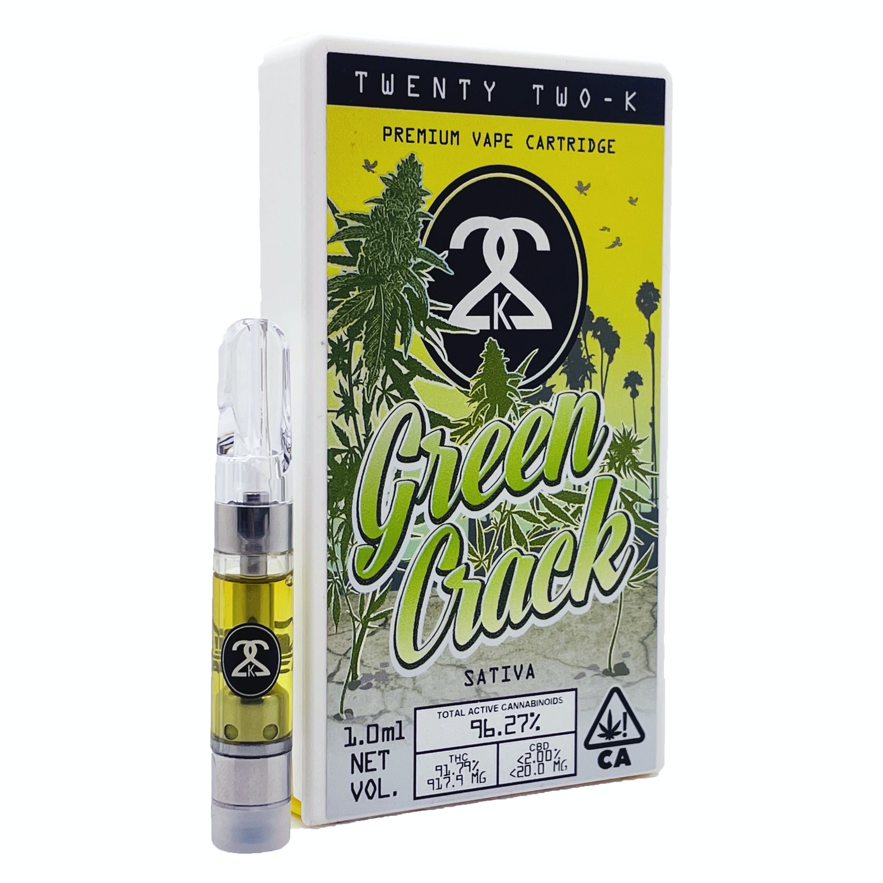 Cartridge - Green Crack - Twenty Two - K -  - $32 - Cartridge