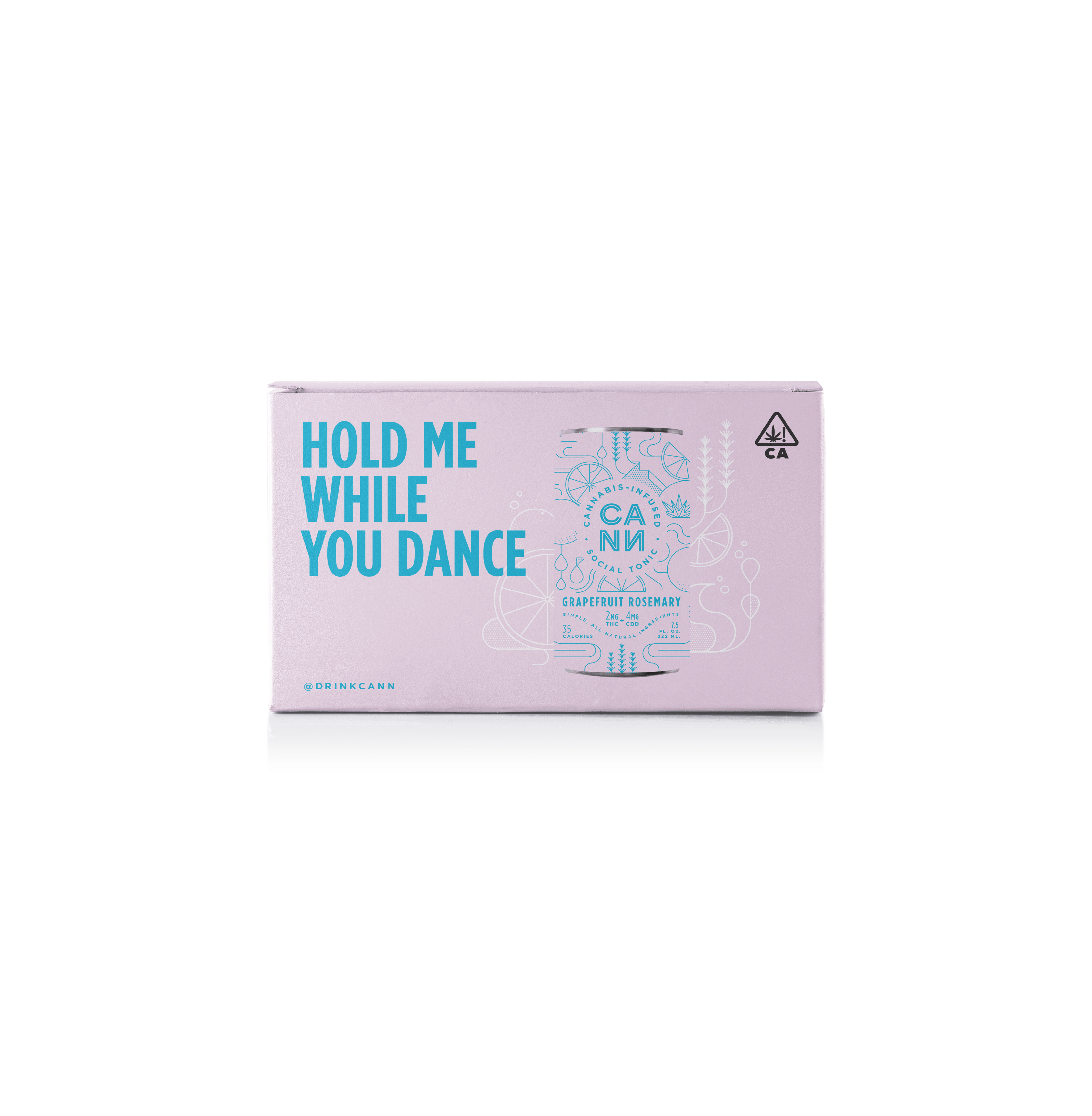 Grapefruit Rosemary (6pk) - 12mg THC/24mg CBD Total - CANN Drinks - null - $24 - Beverages/Drinks