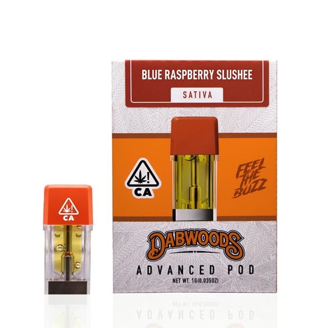 Dabwoods POD | 1g - BLUE RASPBERRY SLUSHEE - Sativa