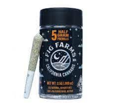 Fig Farms 5pk Pre-rolls - Fig Farms - Mad Dog (I) - $38 - Pre-Rolls