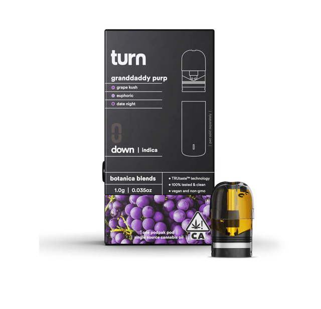 turn: Granddaddy Purple Botanica Blends