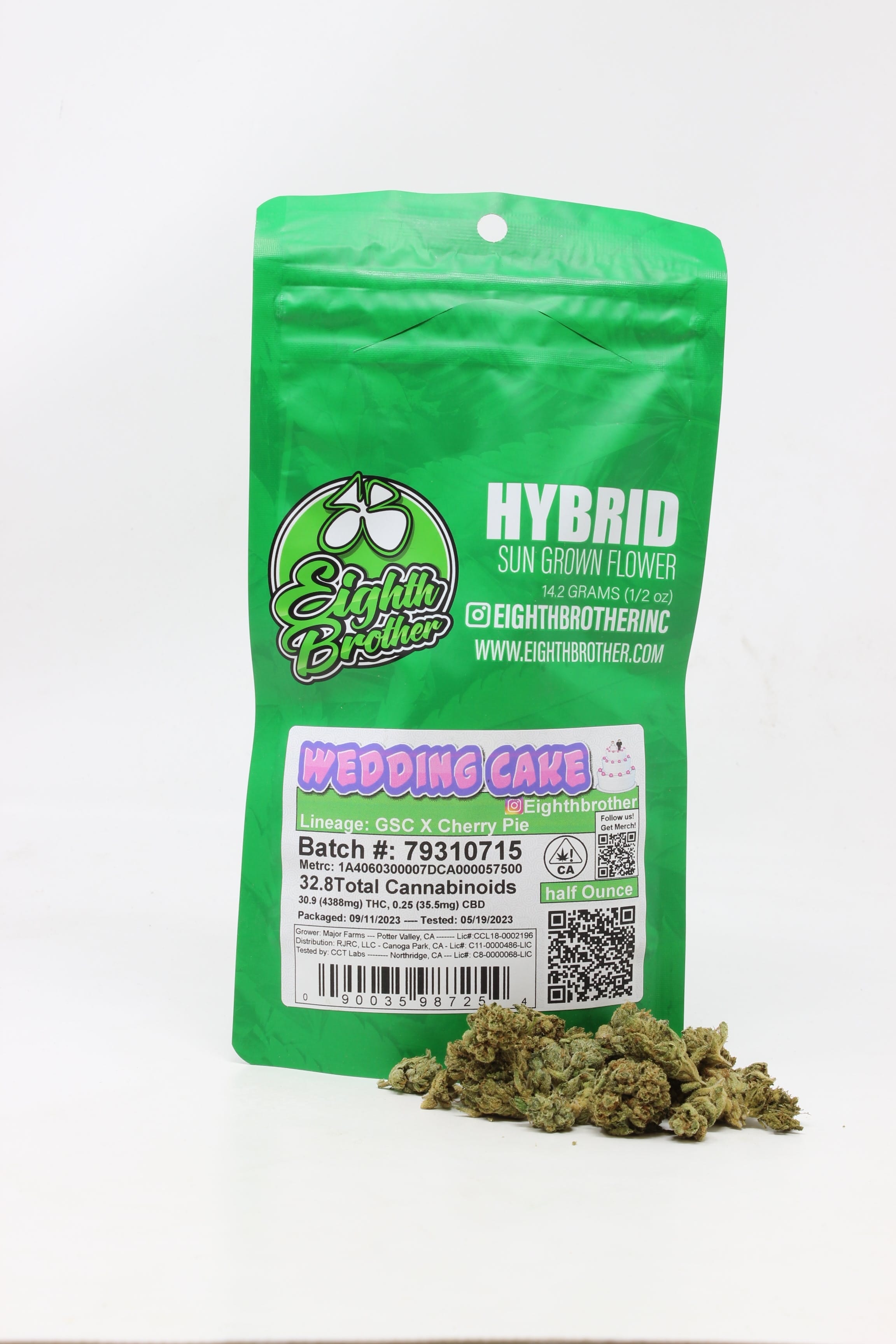 Wedding Cake (14g - ½ oz) - Eighth Brother -  - $34.25 - Flowers