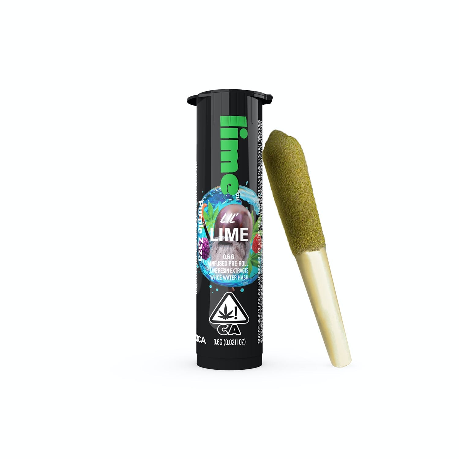 Lime — Purple Zaza .6 Mini Pr
