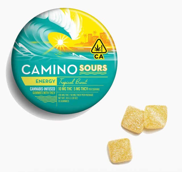 Energy Sours Gummies Tropical Burst 2:1