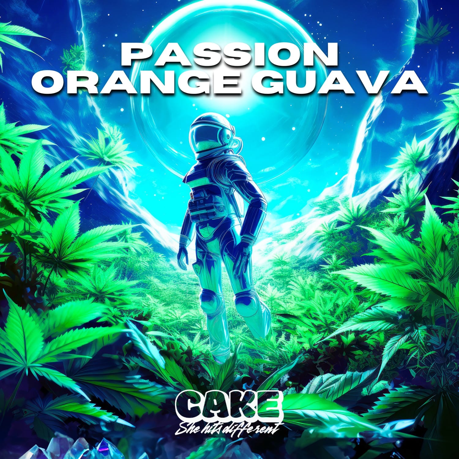 CAKE Designer Distillate | 1.25g - Passion Orange Guava - AIO - Hybrid - CAKE she hits different -  - $22.75 - All-In-Ones