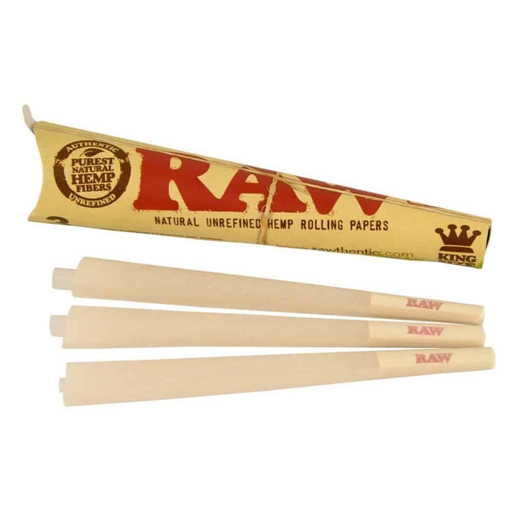 King Size Cones - 3pk - RAW - King Size Cones - $4 - Accessories
