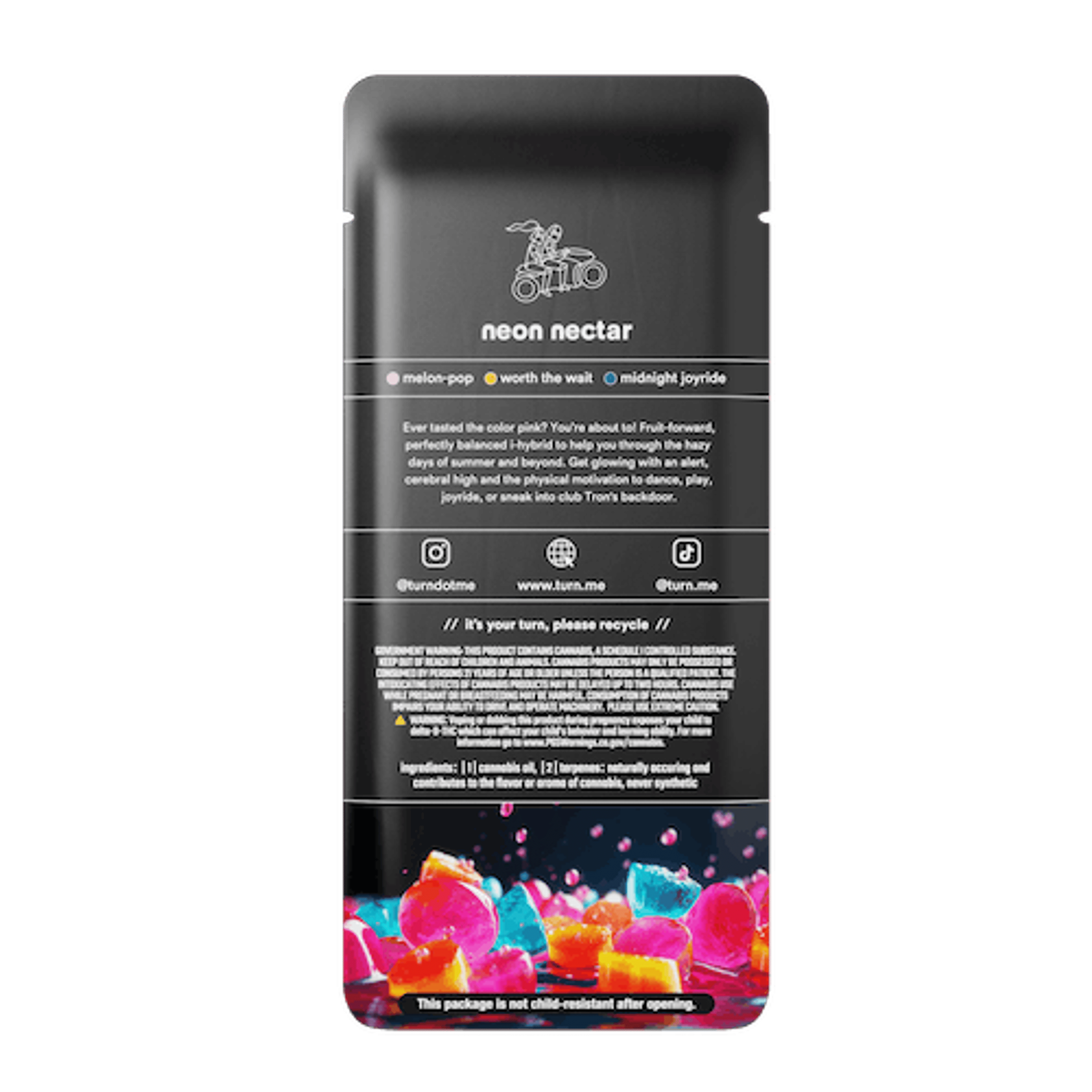 Turn - Neon Nectar - Botanical Blend Disposable - 1g - Turn - Neon Nectar - $26.99 - Disposable Vapes