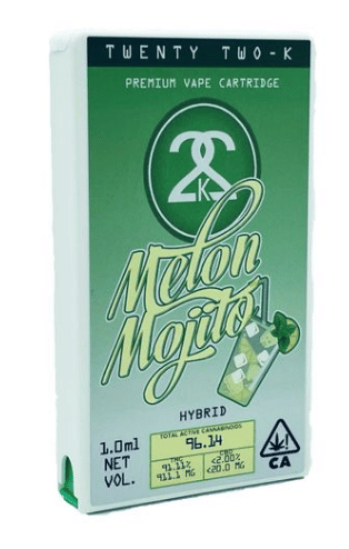 Melon Mojito Vape Cartridge 1g