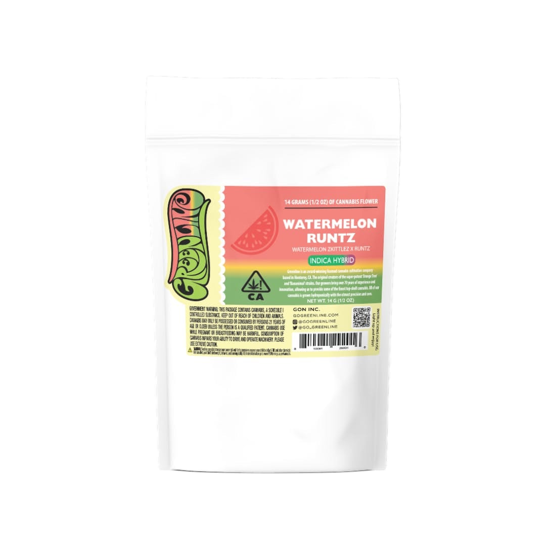 WATERMELON RUNTZ 14G - Greenline -  - $63 - Flower