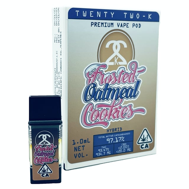 Frosted Oatmeal Cookies | 1g Pod