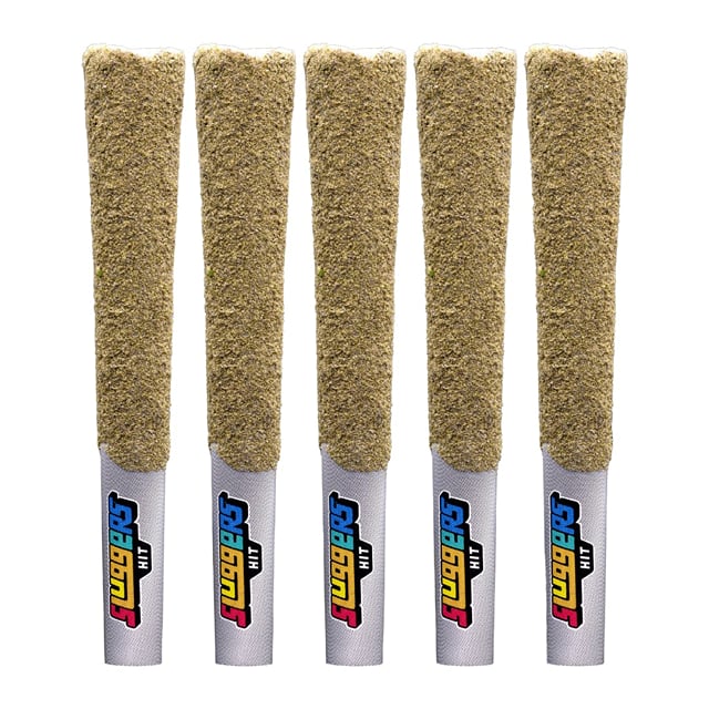 Champelli Cassis | 3.5g 5pk | Infused Pre-Roll | 0.7g ea | Sluggers | Indica