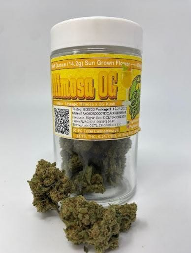 Mimosa OG Jar (14g - ½ oz) - Eighth Brother -  - $35.25 - Flowers