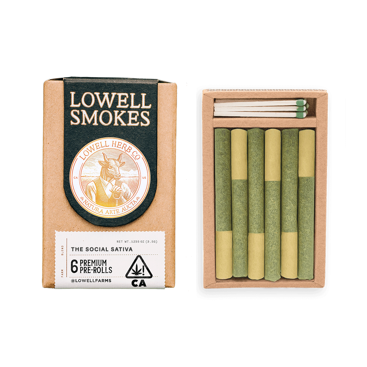 Lowell Herb Co. — LOWELL 1/8 Sativa Pack