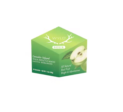 Sour Apple Gummies 100mg