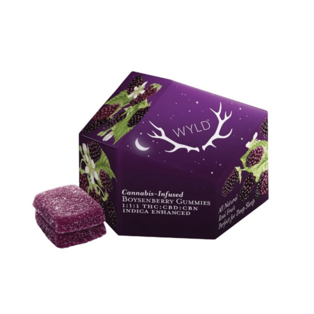 Boysenberry CBN Gummies - WYLD -  - $22 - Edibles