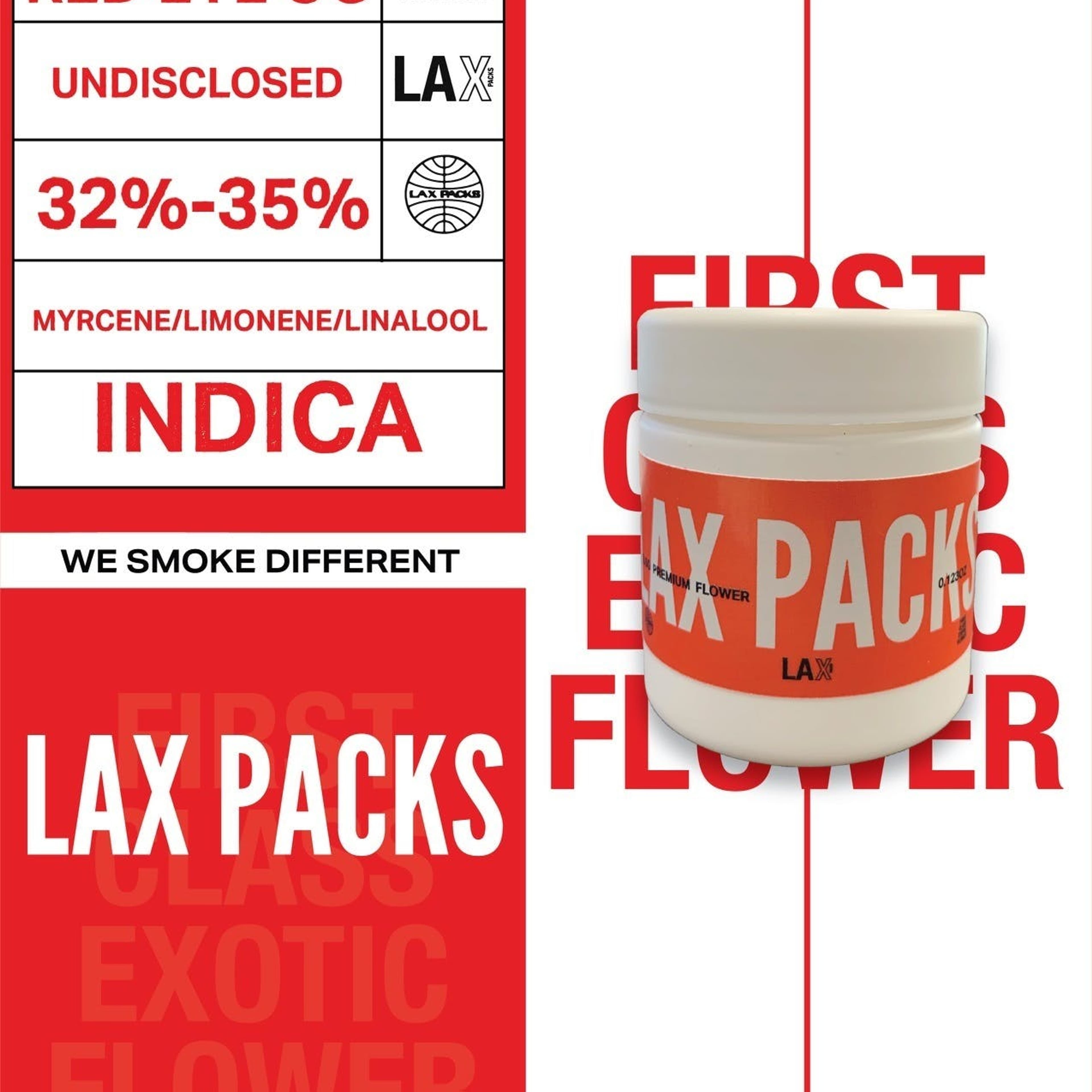LAX Packs | 3.5g - Red Eye OG - Indica - LAX Packs - - $40 - Flowers