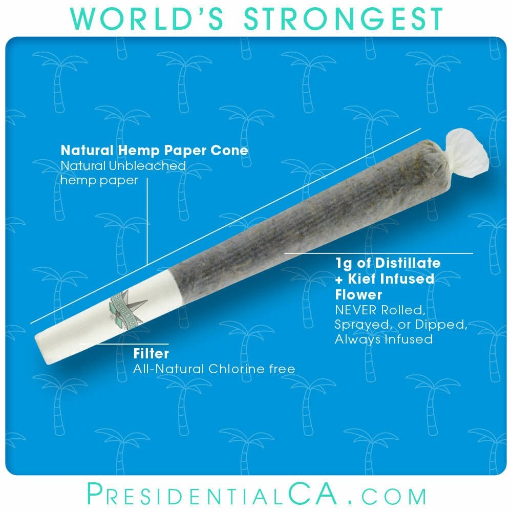 Tropical (I) Moon Rock Preroll 1g - Presidential - Tropical (I) - $11.90 - Pre-Rolls