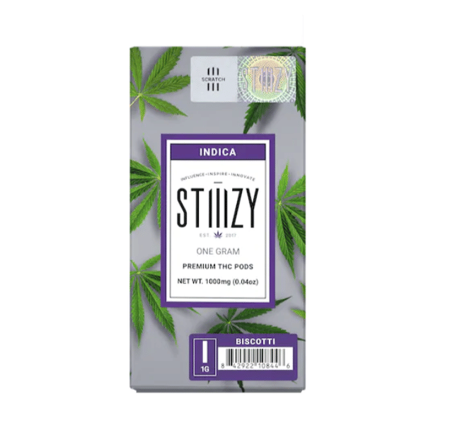 Biscotti Pod 1g - Stiiizy -  - $25 - Stiiizy Pods