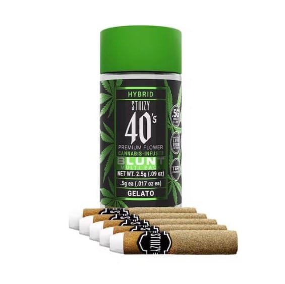 Gelato | 40's Blunts (5-Pack) [2.5g] - STIIIZY -  - $34 - Pre-Rolls
