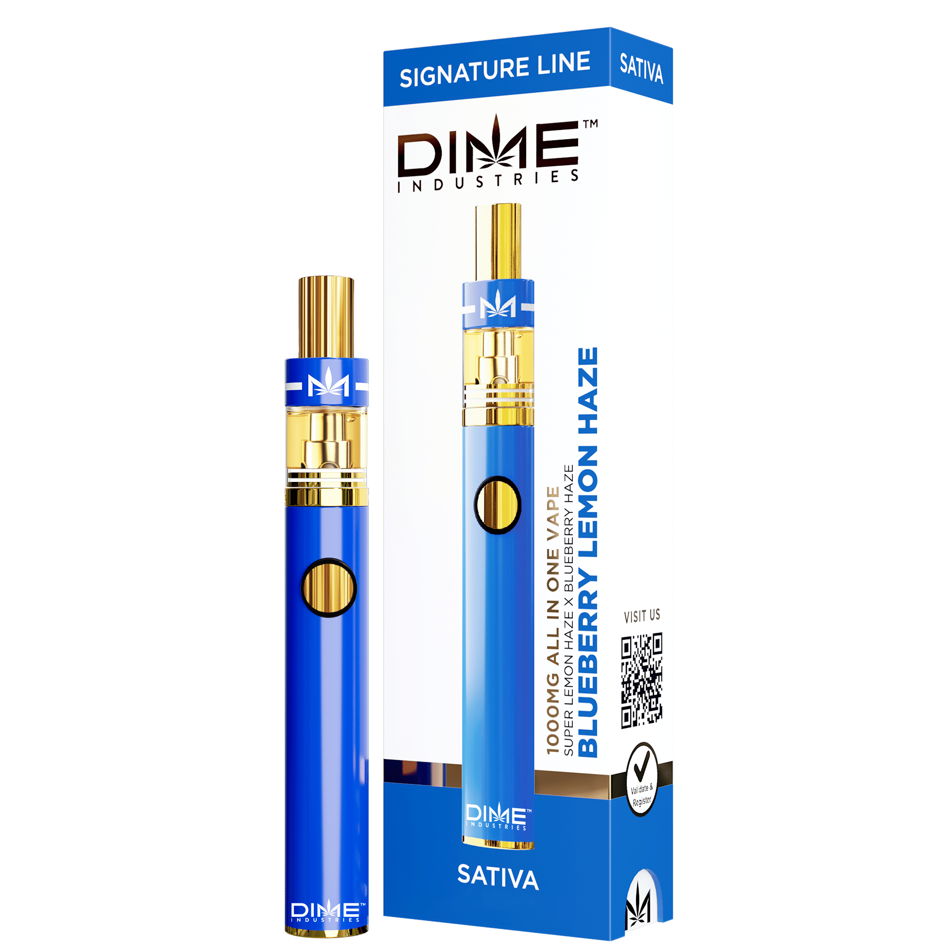 Dime Industries: Blueberry Lemon Haze Pen