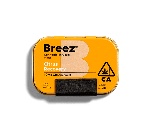 Citrus Recovery CBD Tablets - Breez -  - $21 - Capsules