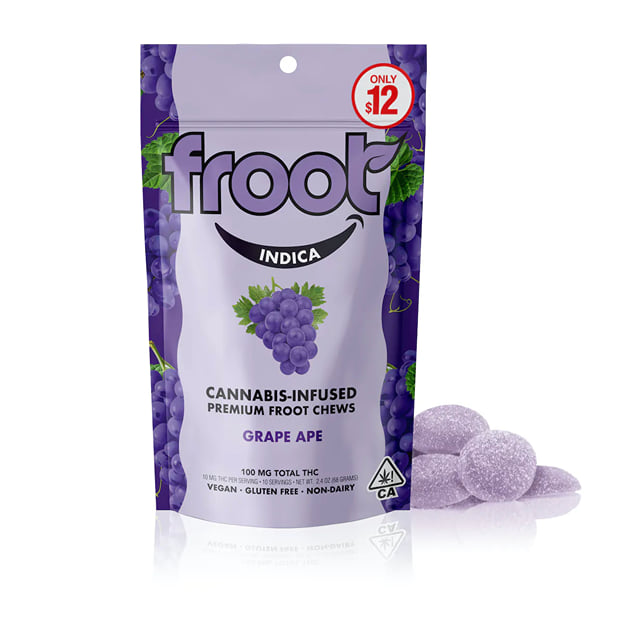 Grape Ape | 10pack x 100mg Gummies