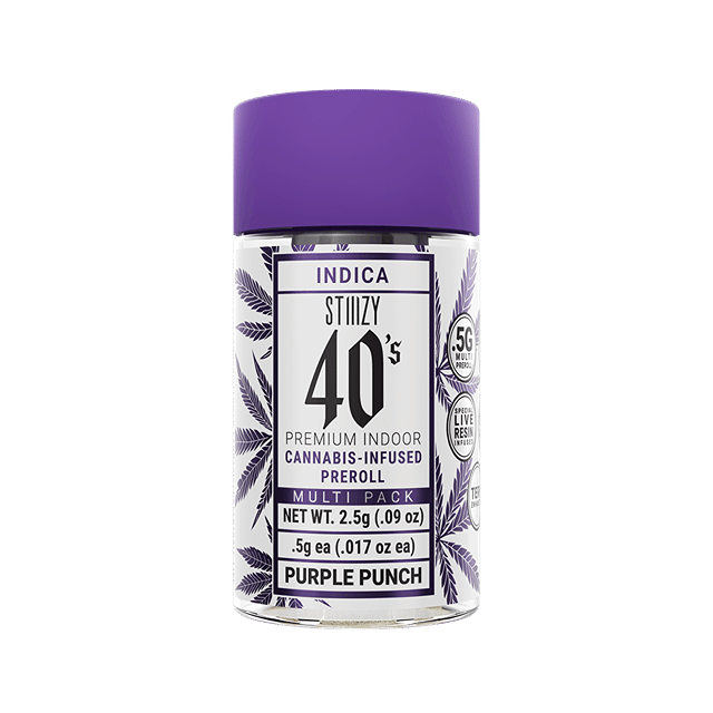 Purple Punch 40's - 5pk Prerolls