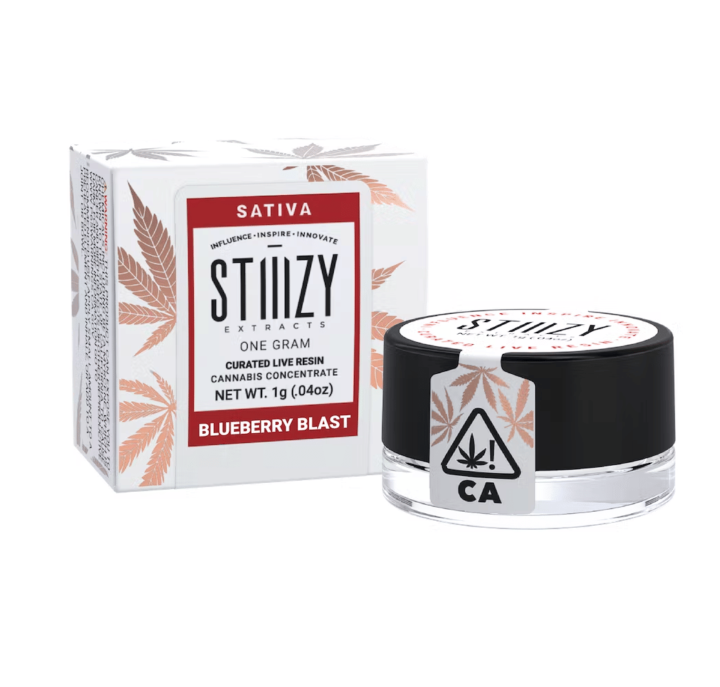Stiiizy: 1g Curated Live Resin - Blueberry Blast - Stiiizy -  - $23 - Concentrates