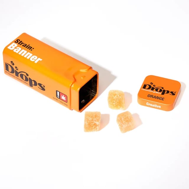 Drops - Orange 20pc